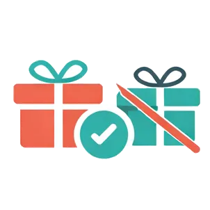 Endlich keine doppelten Geschenke mehr